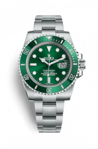 Rolex Submariner Date Stainless Steel / Green / Cerachom 116610lv-0002