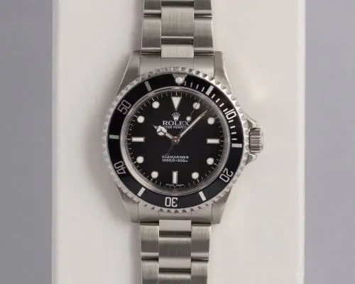 Rolex Submariner No-Date / Stainless Steel / Black 14060M-0001