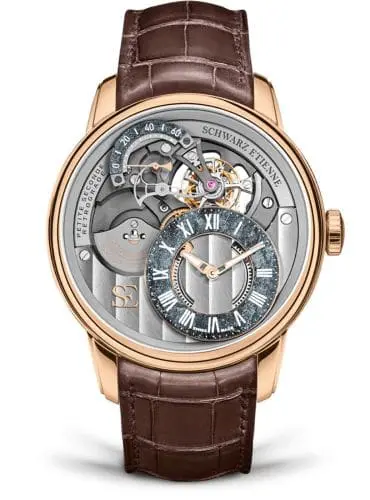 Schwarz Etienne La Chaux-de-Fonds Petite Seconde Rétrograde Tourbillon Red Gold / Hermatite Specularite WCF22TSE06RB21AA