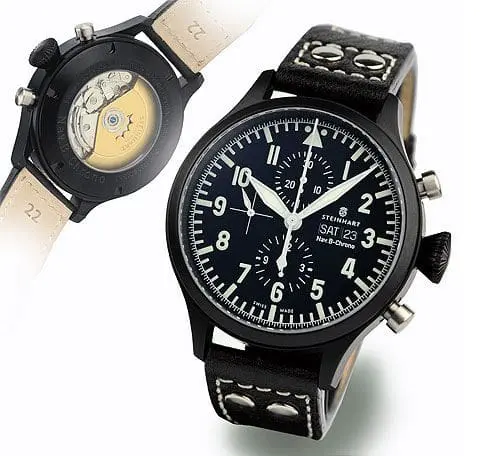 Steinhart Nav B-Chrono II Black C0405