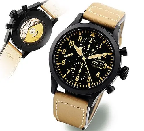 Steinhart Nav B-Chrono II Black DLC C0407