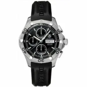 TAG Heuer Aquaracer 300M Calibre 16 Day-Date 43 Stainless Steel / Black / Rubber CAF2010.FT8011