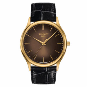 Tissot Excellence 18K Yellow Gold / Brown T926.410.16.291.00