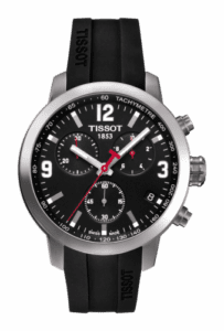 Tissot PRC 200 Quartz Chronograph Stainless Steel / Black / Rubber T055.417.17.057.00