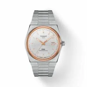 Tissot PRX Powermatic 80 Stainless Steel / Rose Gold PVD / Silver T137.407.21.031.00