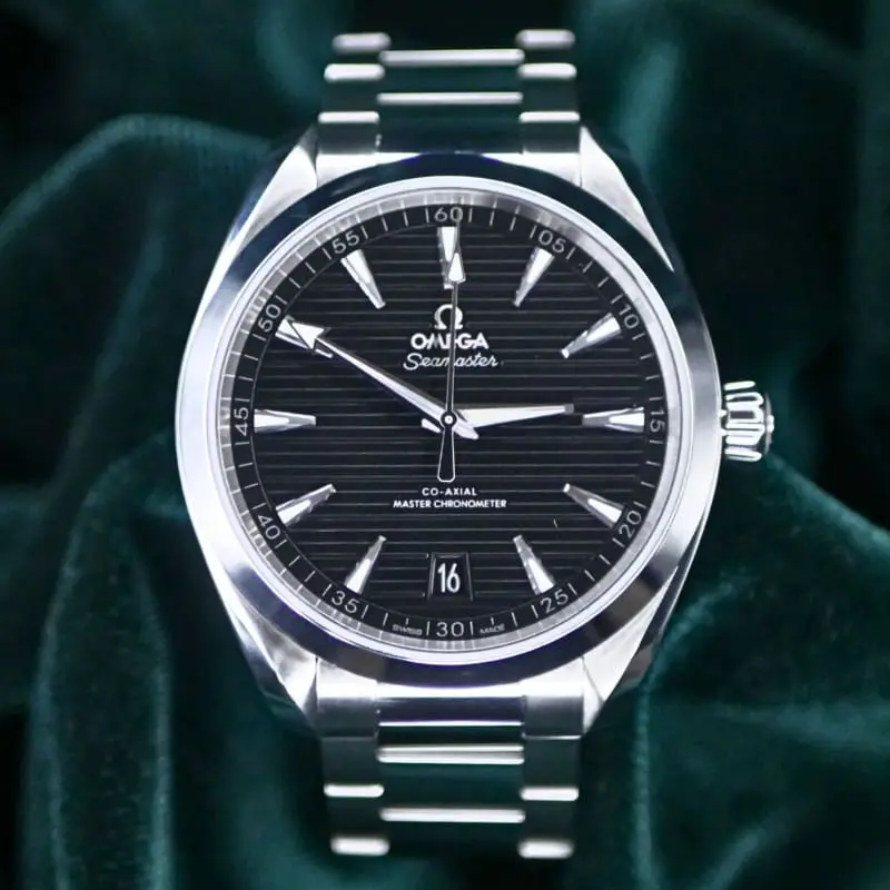 Omega Seamaster Aqua Terra 150m Black Dial 41mm Stainless Steel EXCELLENT CONDITION 220.10.41.21.01.001