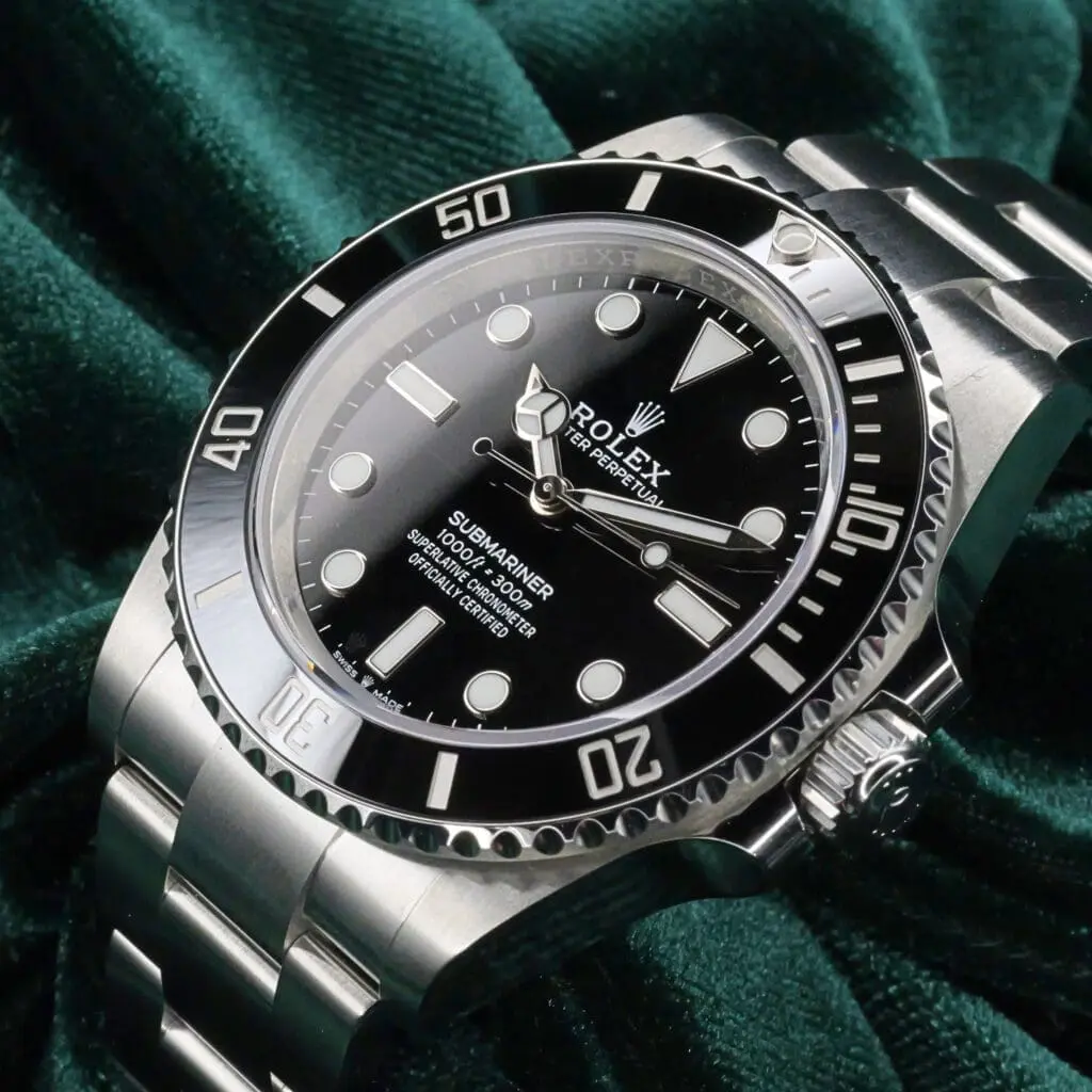 2025 NEW UNWORN Rolex Submariner No Date 41MM Black Dial Black Ceramic Bezel Stainless Steel COMPLETE SET 124060