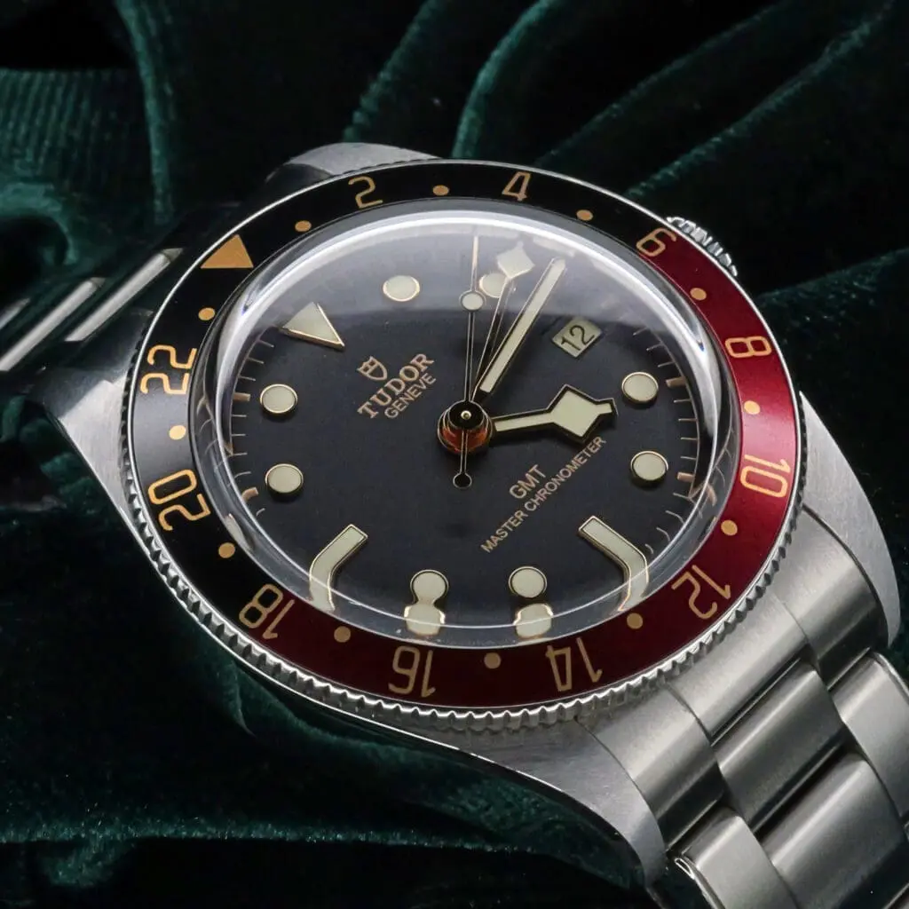 Tudor Black Bay 58 GMT "Coke" Black Dial Black/Burgundy Bezel Stainless Steel MINT CONDITION COMPLETE SET M7939G1A0NRU-0001