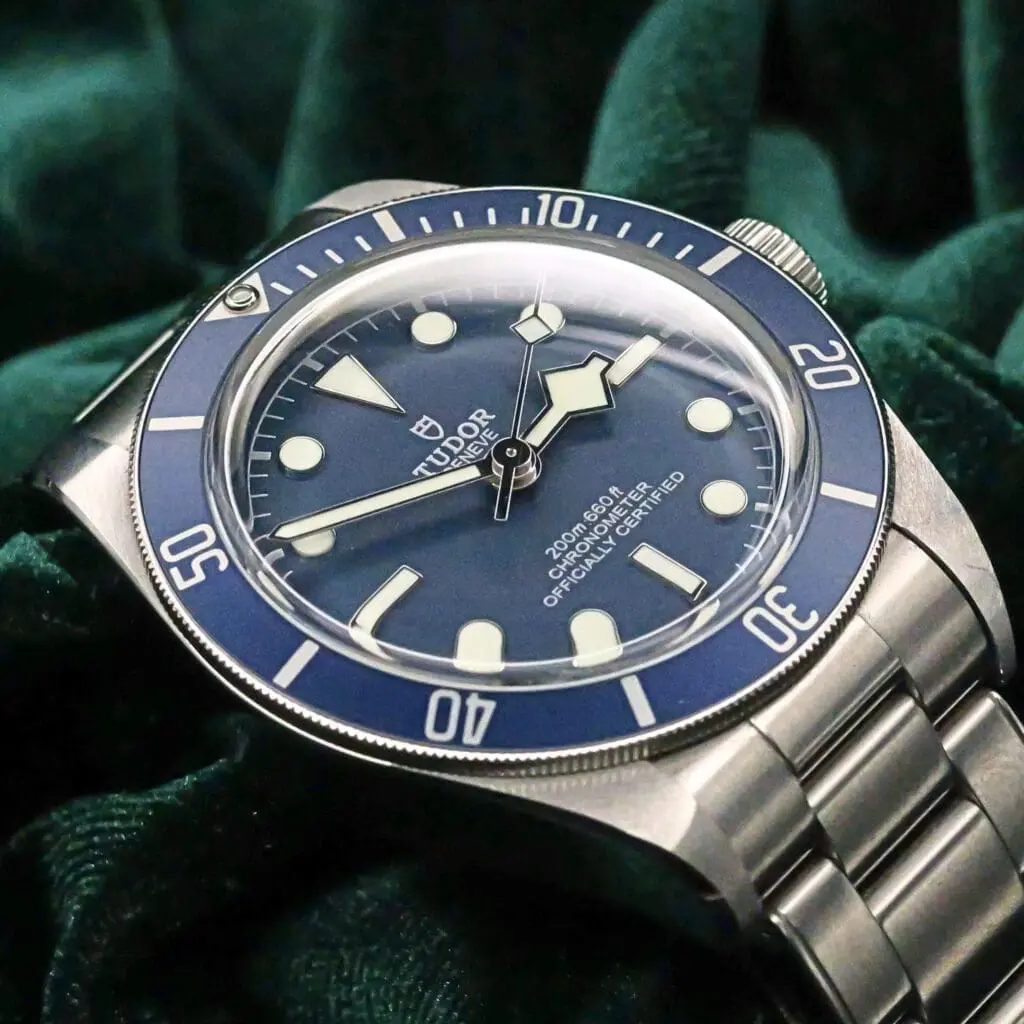 Tudor Black Bay 58 Navy Blue Dial Navy Blue Bezel Stainless Steel 39mm MINT CONDITION COMPLETE SET 79030B