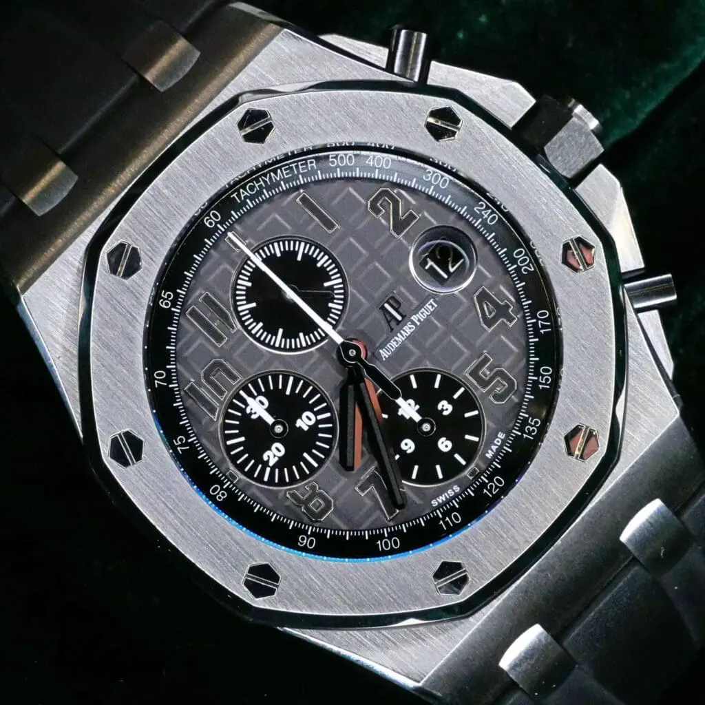 Audemars Piguet Royal Oak Offshore Chronograph "Elephant" Gray Dial Stainless Steel Rubber Strap 42mm 26470ST.OO.A104CR.01