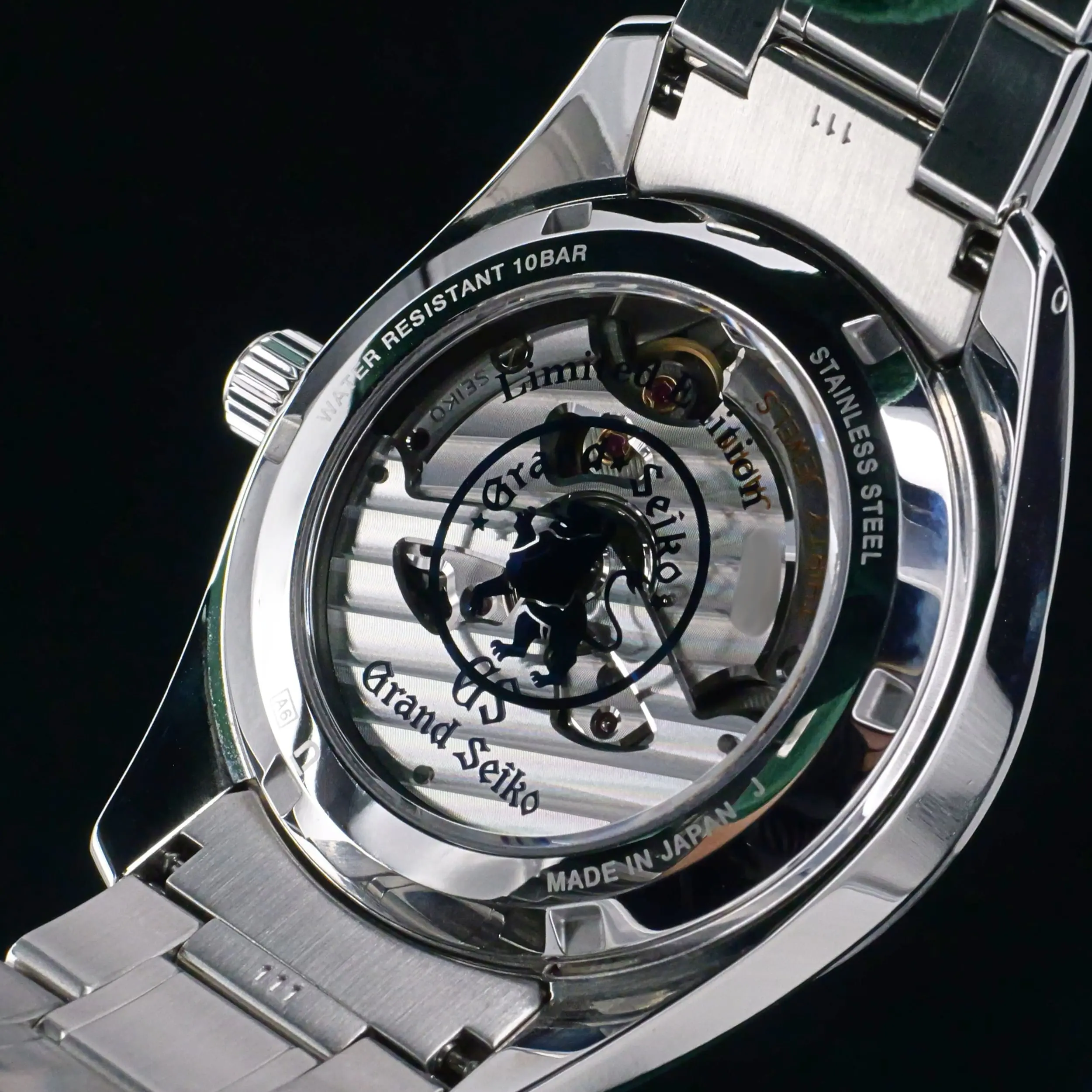 Grand Seiko Spring Drive GMT Limited Edition Blizzard Silver Dial