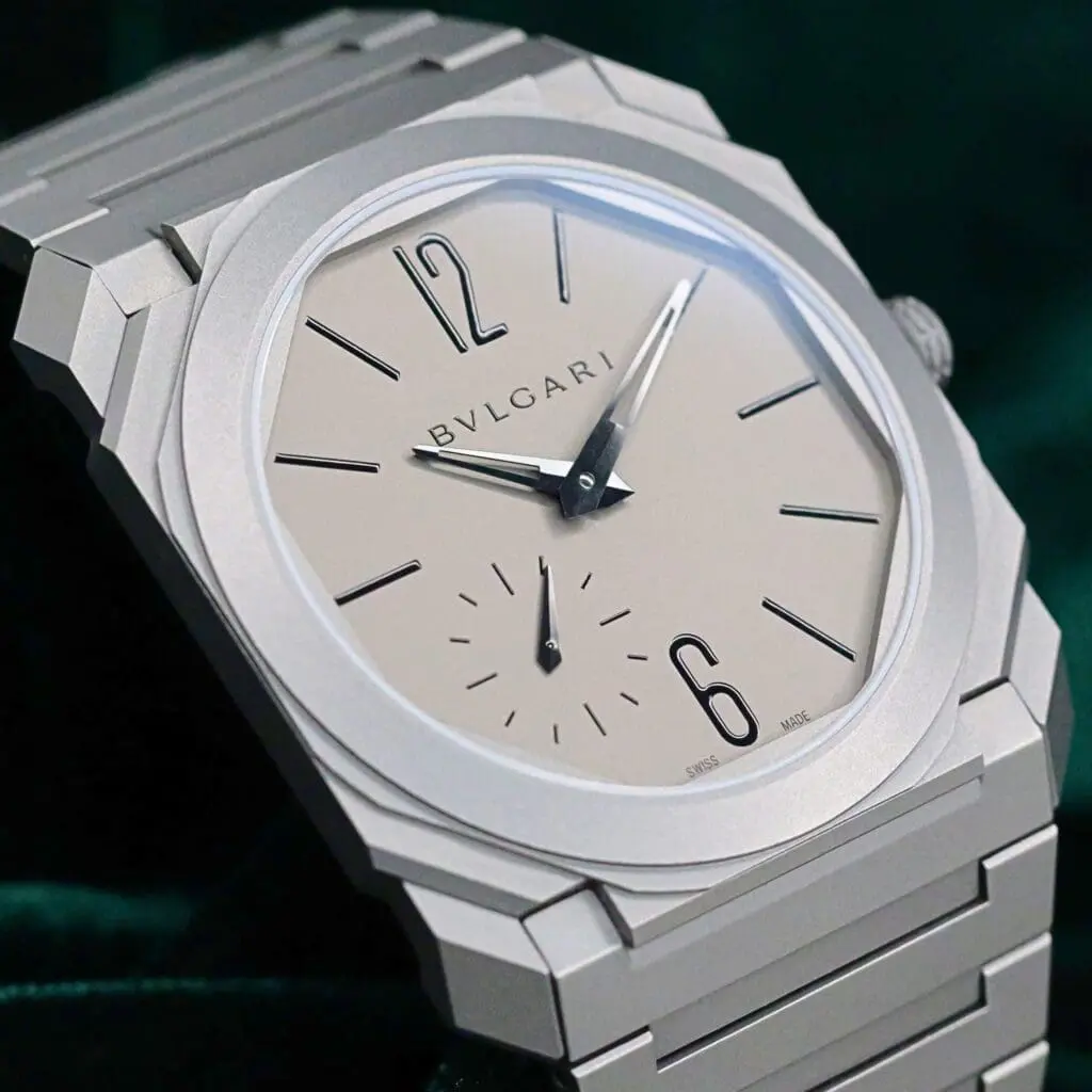 2026 NEW UNWORN Bvlgari Octo Finissimo Extra Thin Gray Dial Titanium 40mm COMPLETE SET 102713
