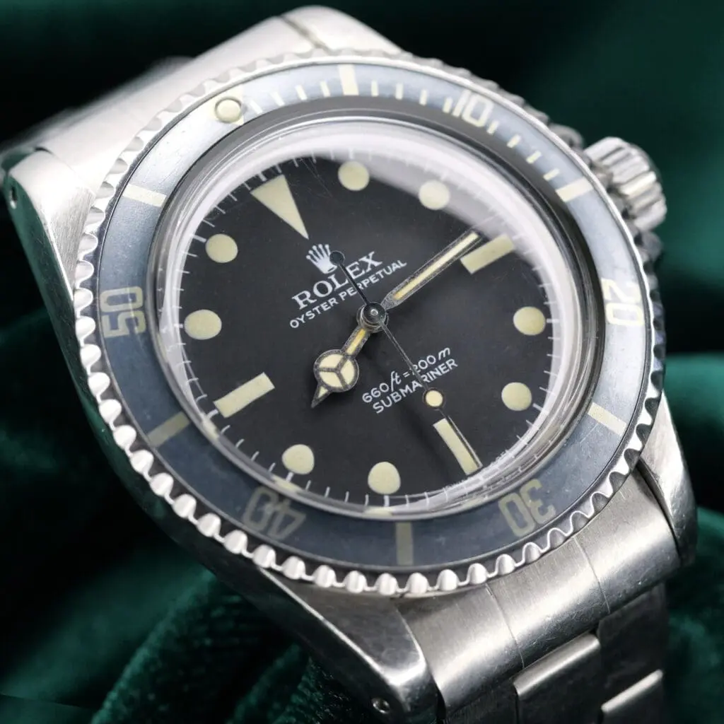 Rolex Submariner Black Dial Ghost Bezel Stainless Steel 40mm 5513