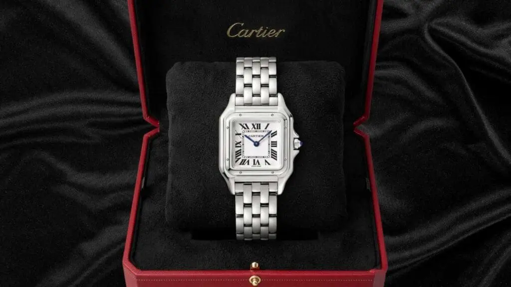 Panthere de Cartier in its official box