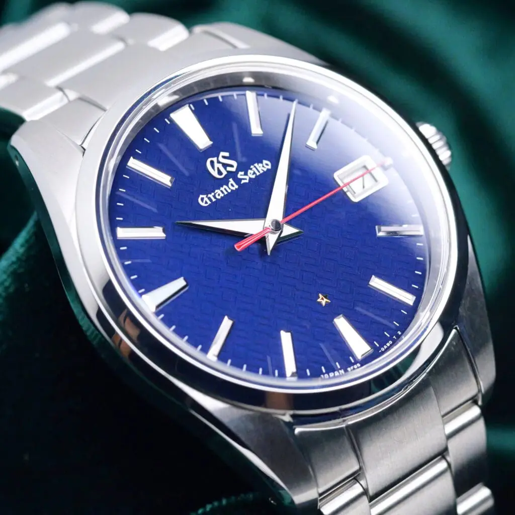 Grand Seiko Heritage 60th Anniversary Limited Edition Blue Dial Stainless Steel 40mm MINT CONDITION COMPLETE SET SBGP007G