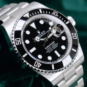 Rolex Submariner Date Black Dial Black Ceramic Bezel Oyster Bracelet Stainless Steel 41mm MINT CONDITION COMPLETE SET 126610LN