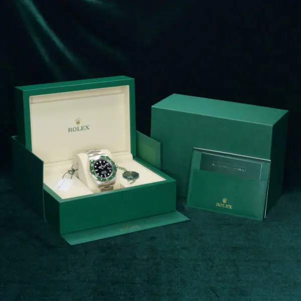 2026 NEW UNWORN Rolex Submariner Date Starbucks Black Dial Green