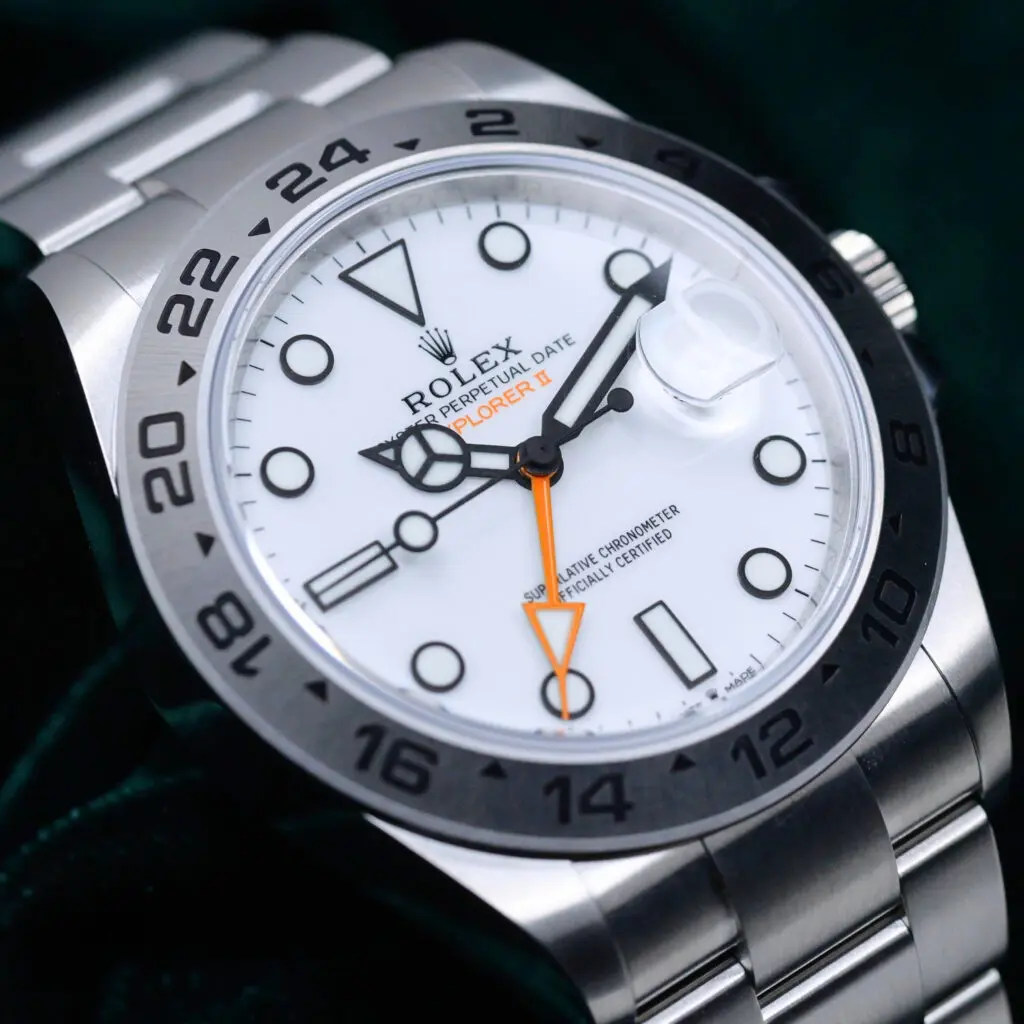 2026 NEW UNWORN Rolex Explorer II "Polar" White Dial Oyster Bracelet Stainless Steel 42mm COMPLETE SET 226570