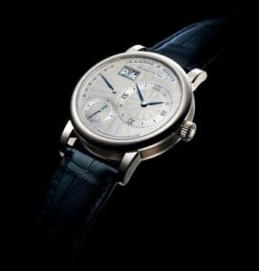 A. Lange & Söhne Lange 1 Daymatic White Gold / Silver Guilloche / Tokyo Boutique 320.04