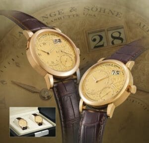 A. Lange & Söhne Kleine Lange 1 Floral set 111.046