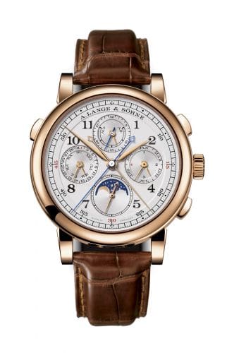 A. Lange & Söhne 1815 Rattrapante Perpetual Calendar Pink Gold 421.032