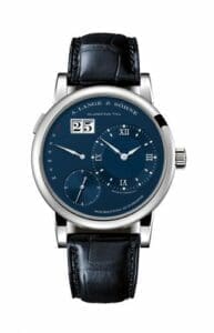 A. Lange & Söhne Lange 1 Daymatic White Gold / Blue 320.028