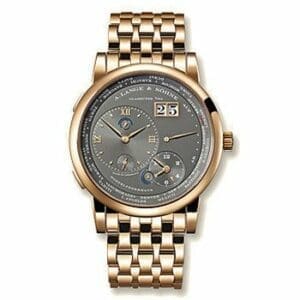 A. Lange & Söhne Lange 1 Time Zone Rose Gold / Grey / Bracelet 116.533