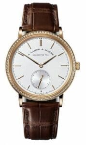 A. Lange & Söhne Saxonia Automatik Pink Gold / Diamond 842.032