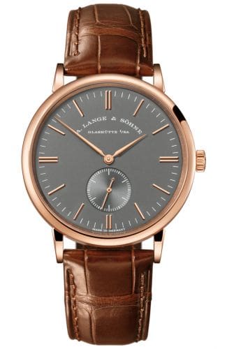 A. Lange & Söhne Saxonia Pink Gold / Grey / Boutique Edition 216.033