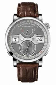 A. Lange & Söhne Zeitwerk Date White Gold / Grey 148.038