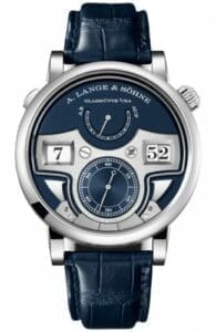 A. Lange & Söhne Zeitwerk Minute Repeater White Gold / Blue 147.028