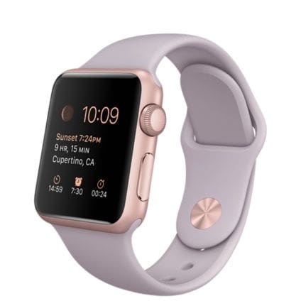 Apple Watch Sport Rose Gold 38mm MLCH2LL