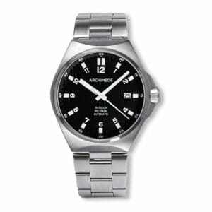 Archimede OutDoor 39 Protect Stainless Steel / Black / Bracelet UA8239B-A2.1-H