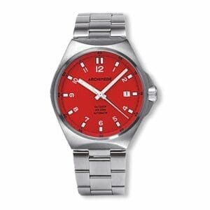 Archimede OutDoor 39 Protect Stainless Steel / Red / Bracelet UA8239B-A6.1-H