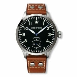 Archimede Pilot 45 KS Stainless Steel / Black UA7949-H1.2