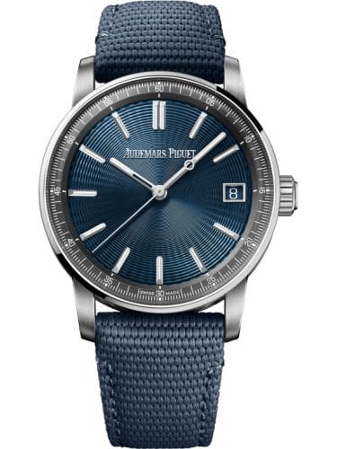 Audemars Piguet CODE 11.59 Automatic Stainless Steel Blue Fabric 15210ST.OO.A348KB.01