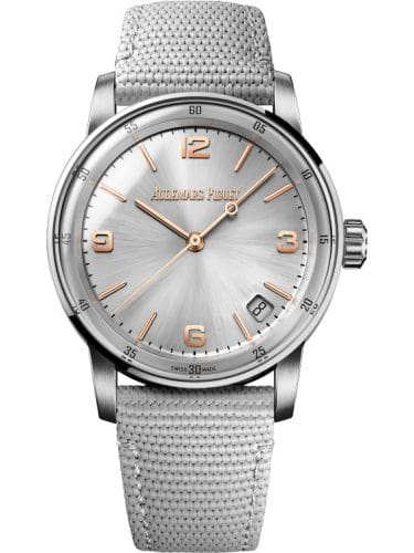 Audemars Piguet CODE 11.59 Automatic White Gold Pink Gold Silver Fabric 15210CR.OO.A008KB.01