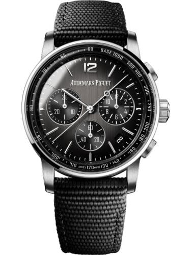 Audemars Piguet CODE 11.59 Chronograph Selfwinding White Gold Ceramic Grey Fabric 26393NB.OO.A002CA.01