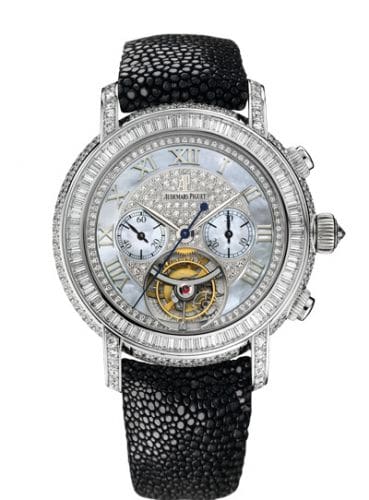 Audemars Piguet Jules Audemars 26083 Tourbillon Chronograph White Gold MOP 26083BC.ZZ.D102CR.01