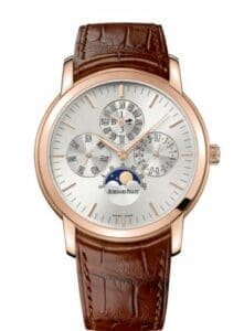 Audemars Piguet Jules Audemars 26390 Perpetual Calendar Pink Gold Silver    26390OR.OO.D088CR.01