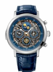 Audemars Piguet Jules Audemars Grande Complication Openworked Platinum Blue    26554PT.OO.D028CR.01