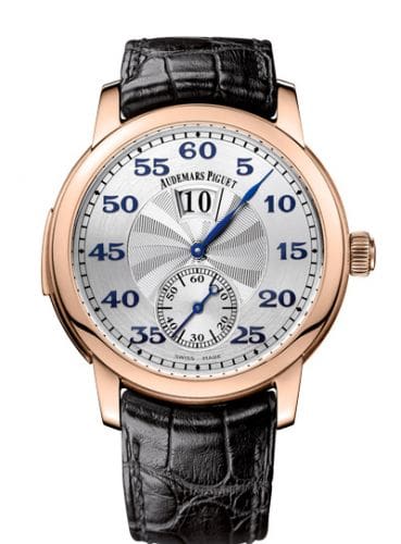 Audemars Piguet Jules Audemars Minute Repeater Jumping Hours Pink Gold Silver 26151OR.OO.D002CR.02