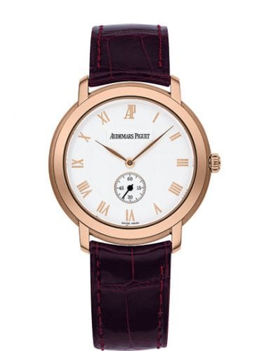 Audemars Piguet Jules Audemars Small Seconds Pink Gold Silver 15056OR.OO.A067CR.02
