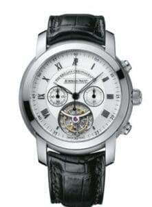 Audemars Piguet Jules Audemars Tourbillon Chronograph White Gold Silver    26010BC.OO.D002CR.01