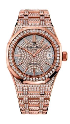 Audemars Piguet Royal Oak 15452 Selfwinding Pink Gold Diamond 15452OR.ZZ.1258OR.01