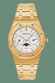 Audemars Piguet Royal Oak 25594 Moon Phase Yellow Gold White 25594BA.OO.0789BA.05