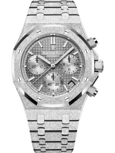 Audemars Piguet Royal Oak Chronograph 41 Frosted White Gold Grey 26239BC.GG.1224BC.01