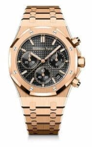 Audemars Piguet Royal Oak Chronograph 41 Pink Gold Black 50th Anniversary   26240OR.OO.1320OR.02