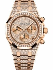 Audemars Piguet Royal Oak Chronograph 41 Pink Gold Diamond    26242OR.ZZ.1322OR.02