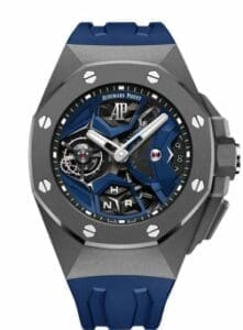 Audemars Piguet Royal Oak Concept GMT Tourbillon Titanium Blue    26589IO.OO.D030CA.01